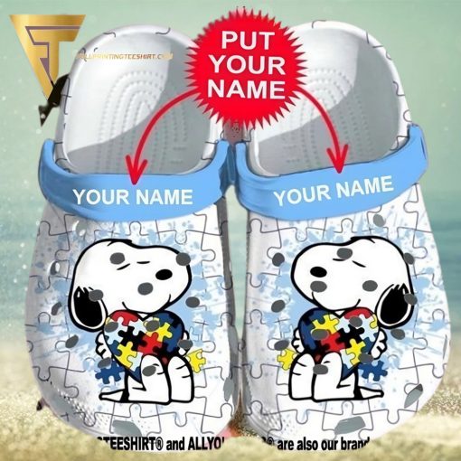 Top selling Item  Snoopy Autism Hypebeast Fashion Crocs Crocband Clog