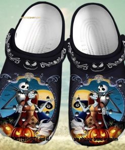 Top selling Item  The Nightmare Before Christmas Jack And Sally Zero I Comfortable Classic Waterar All Over Printed Crocs Shoes