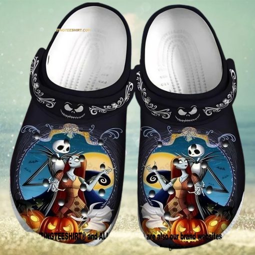 Top selling Item  The Nightmare Before Christmas Jack And Sally Zero I Comfortable Classic Waterar All Over Printed Crocs Shoes