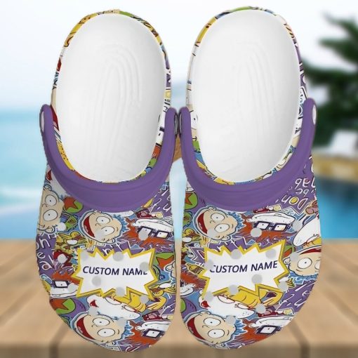 Top selling Item  The Rugrats Comedy Tv Cartoon Your Name Don T Be Baby Comfortable Classic Waterar New Outfit Crocs Sandals