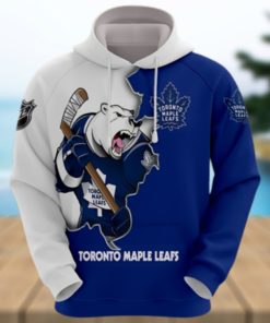 Toronto Maple Leafs Hoodies 3D cartoon graphic Sweatshirt for fan