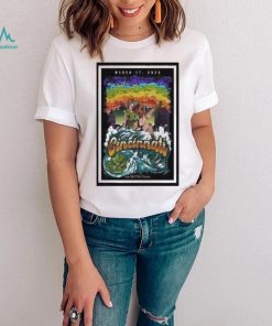 Tour Cincinnati Oh march 17 2023 poster t shirt