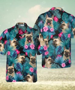 Tropical French Bulldog Hawaiian Shirt