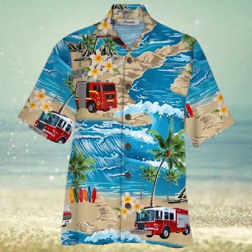 Truck Colorful Unique Design Unisex Hawaiian Shirt