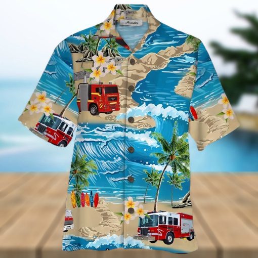 Truck Colorful Unique Design Unisex Hawaiian Shirt