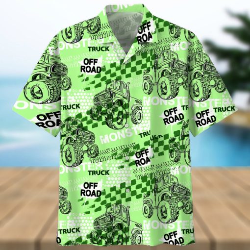 Trucker Green Amazing Design Unisex Hawaiian Shirt