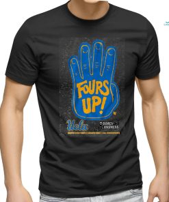 UCLA Basketball 4s Up Shirt, hoodie, sweater, long sleeve and tank top UCLA Basketball 4s Up Shirt