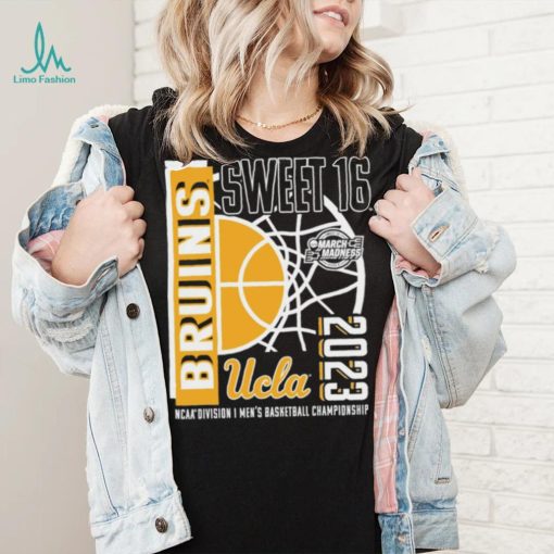 UCLA Bruins 2023 NCAA Division I Men’s Basketball Championship Tournament March Madness Sweet 16 shirt