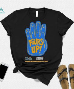 UCLA Bruins men’s basketball Fours Up 2023 Division I Men’s and Women’s Basketball Champions shirt