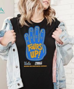 UCLA Bruins men’s basketball Fours Up 2023 Division I Men’s and Women’s Basketball Champions shirt