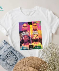 UFC 287 Miami Pereira vs Adesanya and Burns vs Masvidal poster hoodie shirt