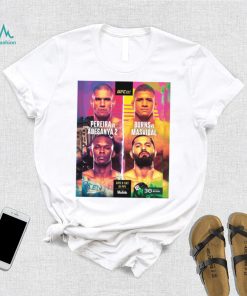 UFC 287 Miami Pereira vs Adesanya and Burns vs Masvidal poster hoodie shirt