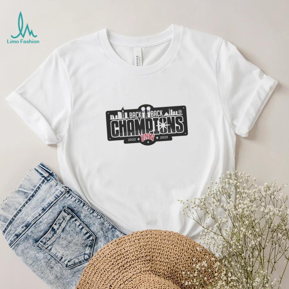 UNLV Lady Rebels Back to Back 2022 2023 NCAA champions shirt UNLV Lady Rebels Back to Back 2022 2023 NCAA champions shirt