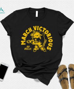 USF Bulls March Victorious go Bulls mascot shirt