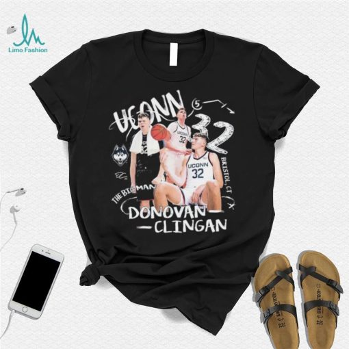 Uconn Huskies Donovan Clingan 32 The Big Man shirt