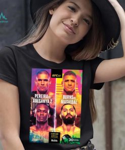 Ufc 287 Miami Official Pereira Vs Adesanya 2 Masvidal Vs Burns shirt