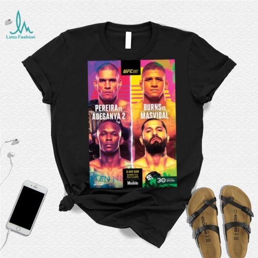 Ufc 287 Miami Official Pereira Vs Adesanya 2 Masvidal Vs Burns shirt