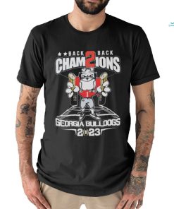 Uga Georgia Bulldogs Back 2 Back CFP National Champions 2023 Shirt0