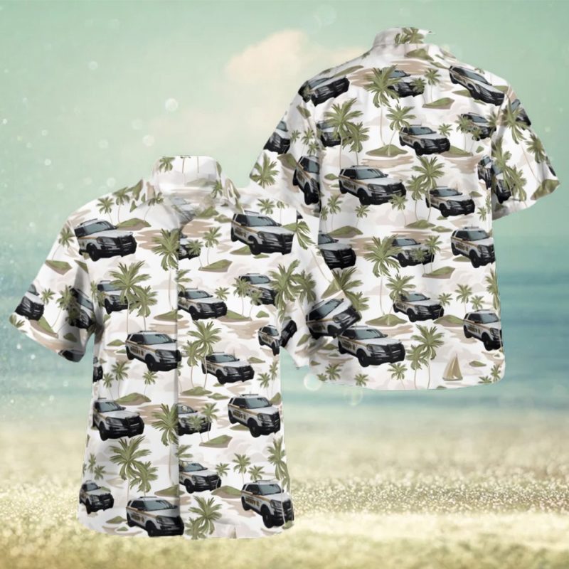Ulster County Sheriff Patrol Ford Explorer Hawaiian Shirt
