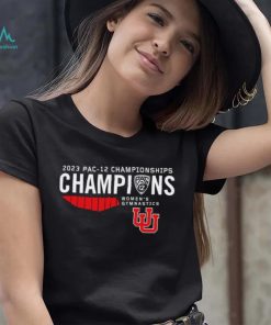 Utah Utes 2023 PAC 12 Women’s Gymnastics Conference Tournament Champions logo shirt