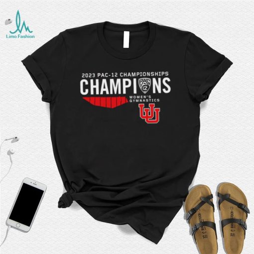 Utah Utes 2023 PAC 12 Women’s Gymnastics Conference Tournament Champions logo shirt