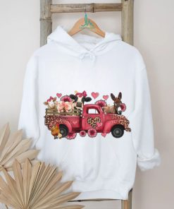 Valentine’s Day Farm Truck T shirt