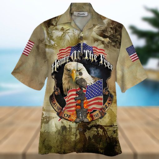 Veteran Colorful Unique Design Unisex Hawaiian Shirt