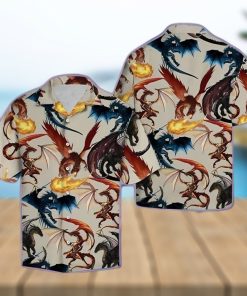 Viking Dragon Hawaiian Shirt