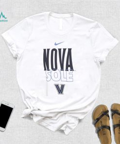 Villanova Wildcats Nike Sole Bench Long Sleeve White T Shirt
