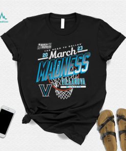 Villanova Wildcats Women’s Basketball 2023 March Madness Navy T Shirt