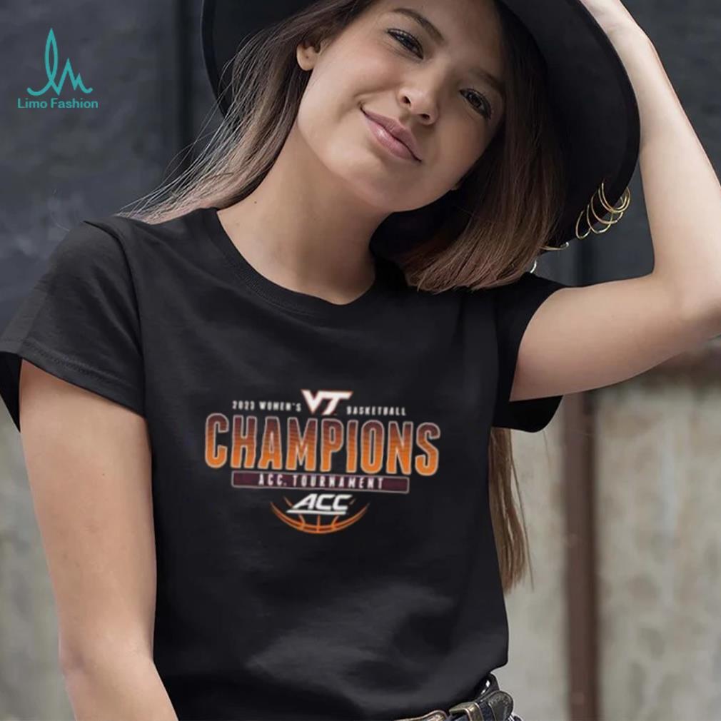 Virginia Tech Hokies 2023 Women’s Basketball Champions ACC Tournament Hoodie Shirt Virginia Tech Hokies 2023 Women’s Basketball Champions ACC Tournament Hoodie Shirt