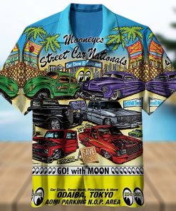 Volkswagen Mooneyes poster 3D Print Hawaiian Shirt