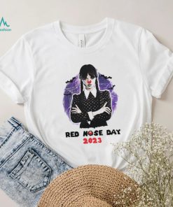 Wednesday Adams Red nose day 2023 shirt