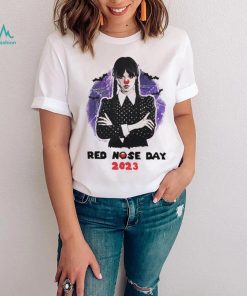 Wednesday Adams Red nose day 2023 shirt