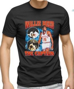 Willis Reed The Captain Basketball Legend Nba Shirt