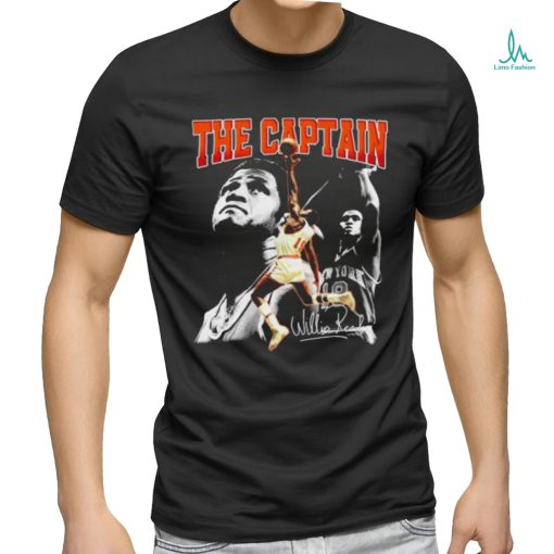 Willis Reed The Captain New York Knicks Legend NBA Shirt