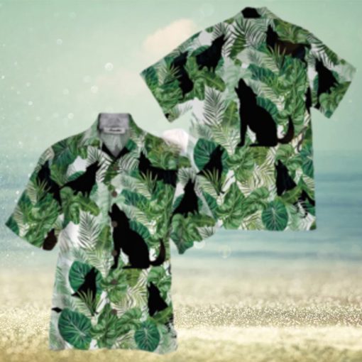 Wolf Green Unique Design Unisex Hawaiian Shirt