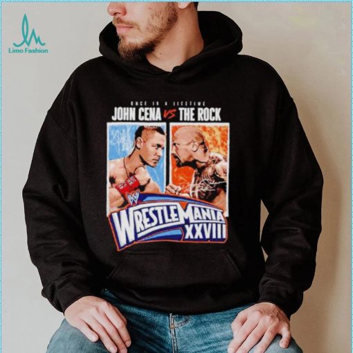 WrestleMania 28 John Cena vs. The Rock Match shirt