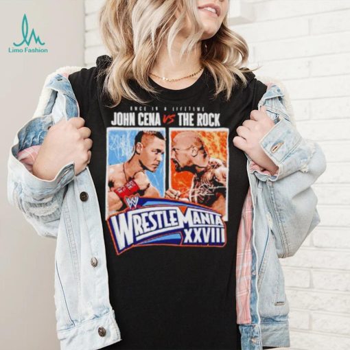 WrestleMania 28 John Cena vs. The Rock Match shirt