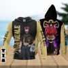 NFL Minnesota Vikings Specialized Design With Flag Mix Harley Davidson 3D Hoodie