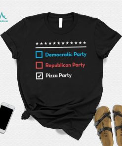 democratic party republican party pizza party shirt Vices shirt den