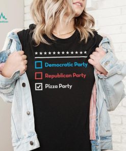 democratic party republican party pizza party shirt Vices shirt den