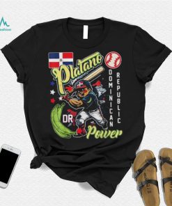 dominican republic baseball dominicana platano power shirt Vices shirt den