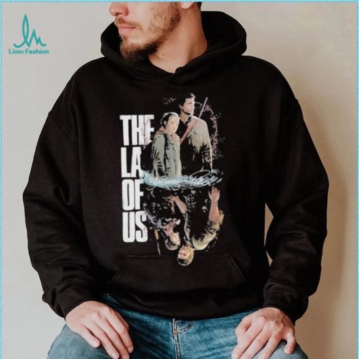 ellie and joel the last of us 2 wallpaper signatures shirt