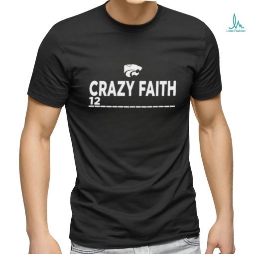 k state mens basketball crazy faith 12 shirt shirt