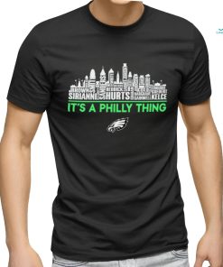 official philadelphia eagles team name skyline its a philly thing 2023 shirt Shirt