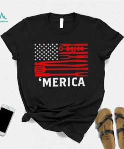 ‘Merica BBQ Flag shirt