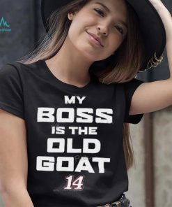 14 Chase Briscoe My Boss Is The Old Goat Tee shrt