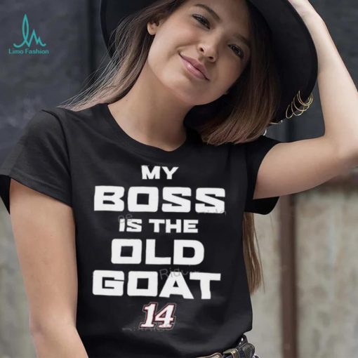 14 Chase Briscoe My Boss Is The Old Goat Tee shrt