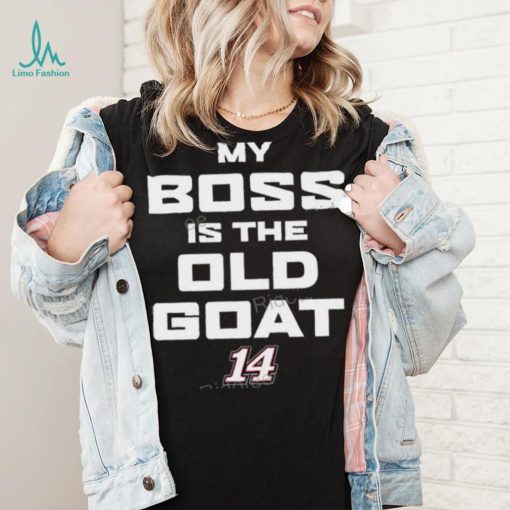 14 Chase Briscoe My Boss Is The Old Goat Tee shrt